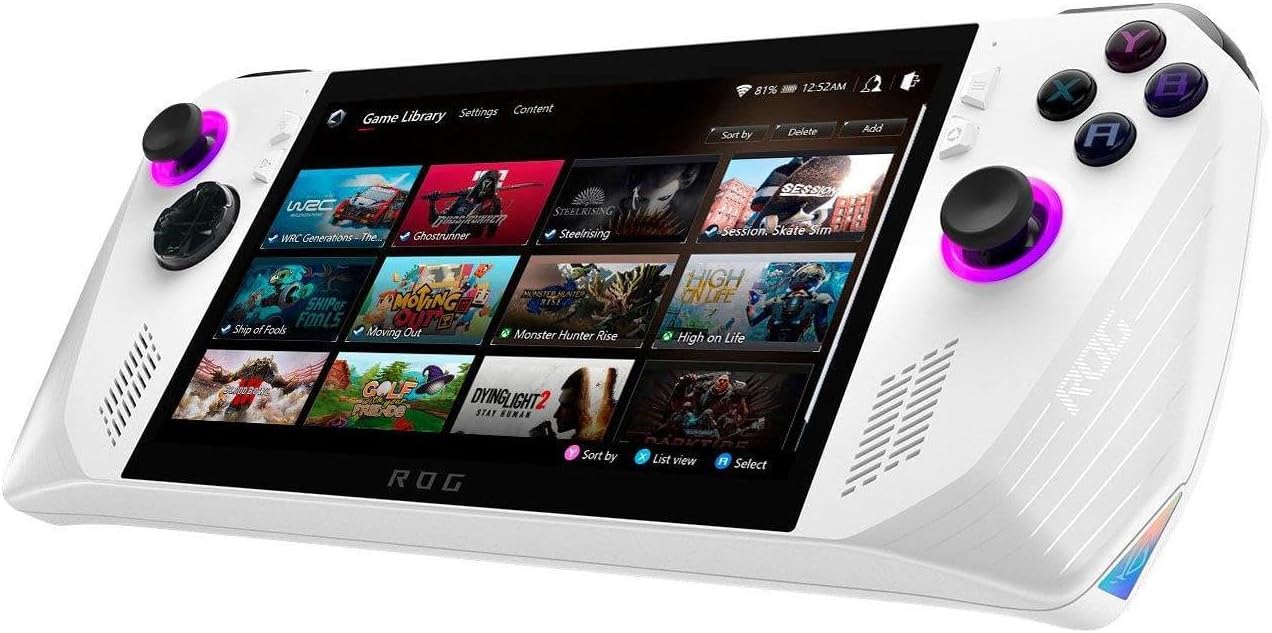 ASUS ROG Ally Z1 Extreme 512 GB manufacturer media candidate