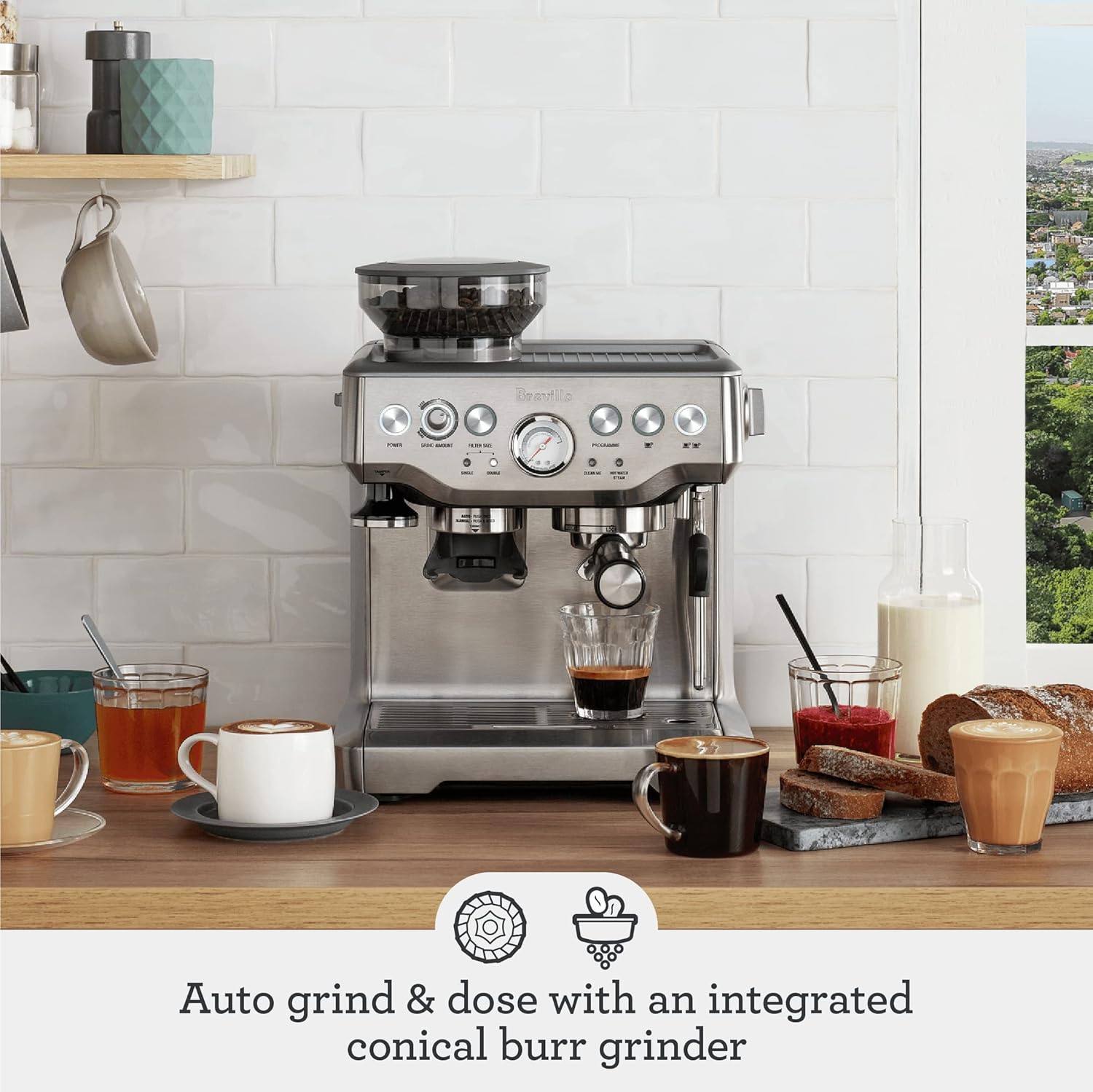 Breville Barista Express Espresso Machine manufacturer media candidate