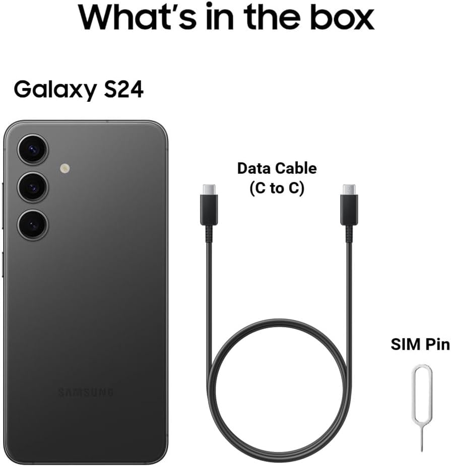 Samsung Galaxy S24 128 GB - Unlocked - Amber Yellow manufacturer media candidate