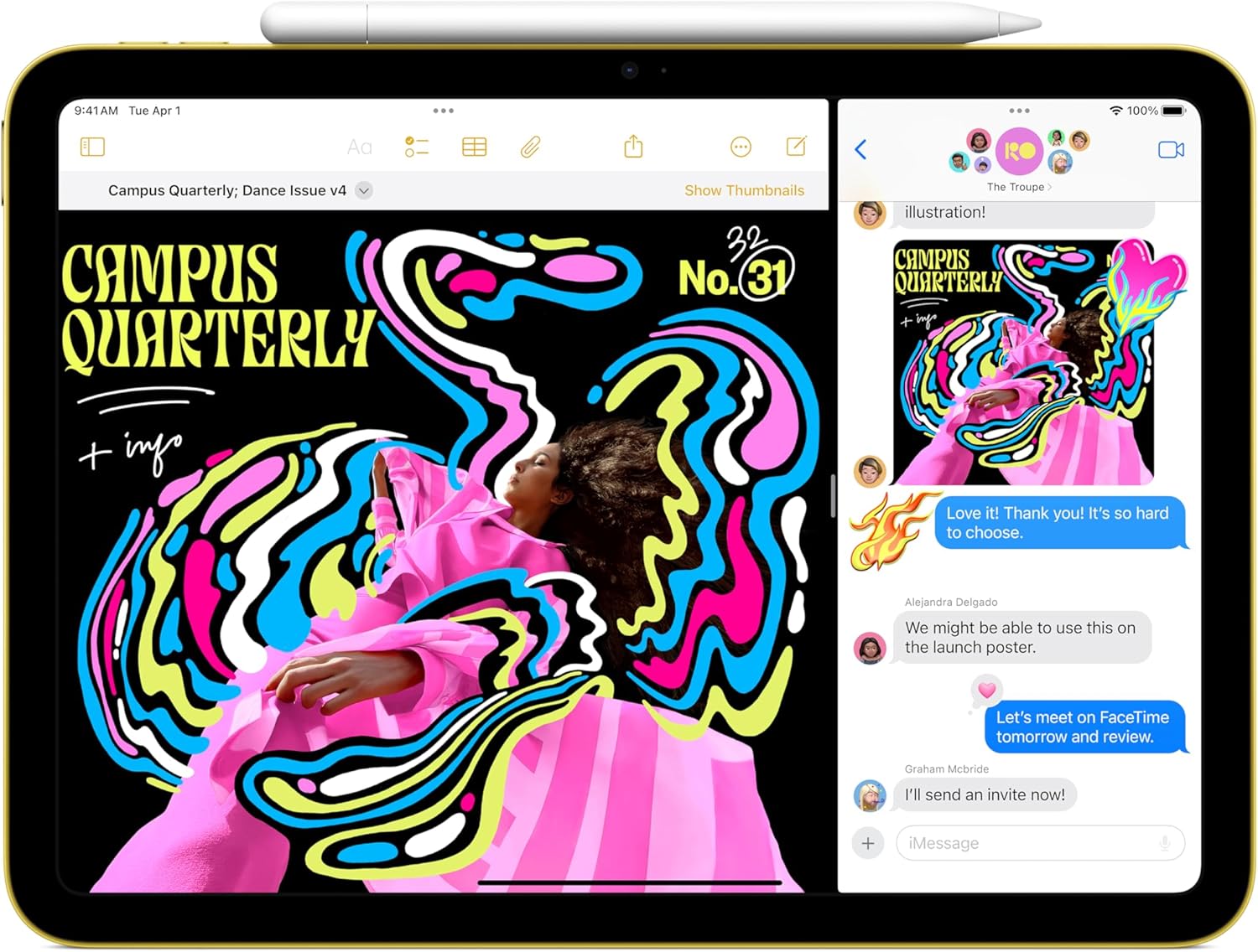 iPad 11-inch A16 128 GB Wi-Fi manufacturer media candidate