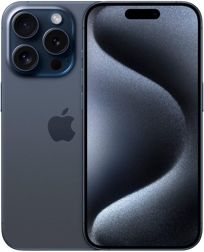 iPhone 15 Pro 1 TB - Unlocked - Blue Titanium - Excellent condition manufacturer media candidate
