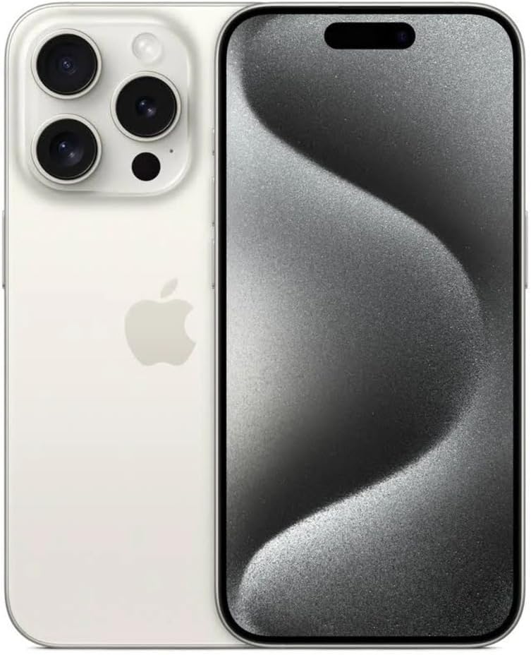 iPhone 15 Pro Max 1 TB - Unlocked - White Titanium - Excellent condition manufacturer media candidate
