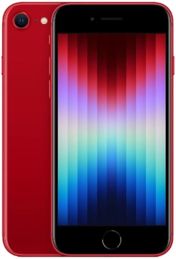 iPhone SE 3rd Gen 64 GB - Unlocked - Product Red manufacturer media candidate