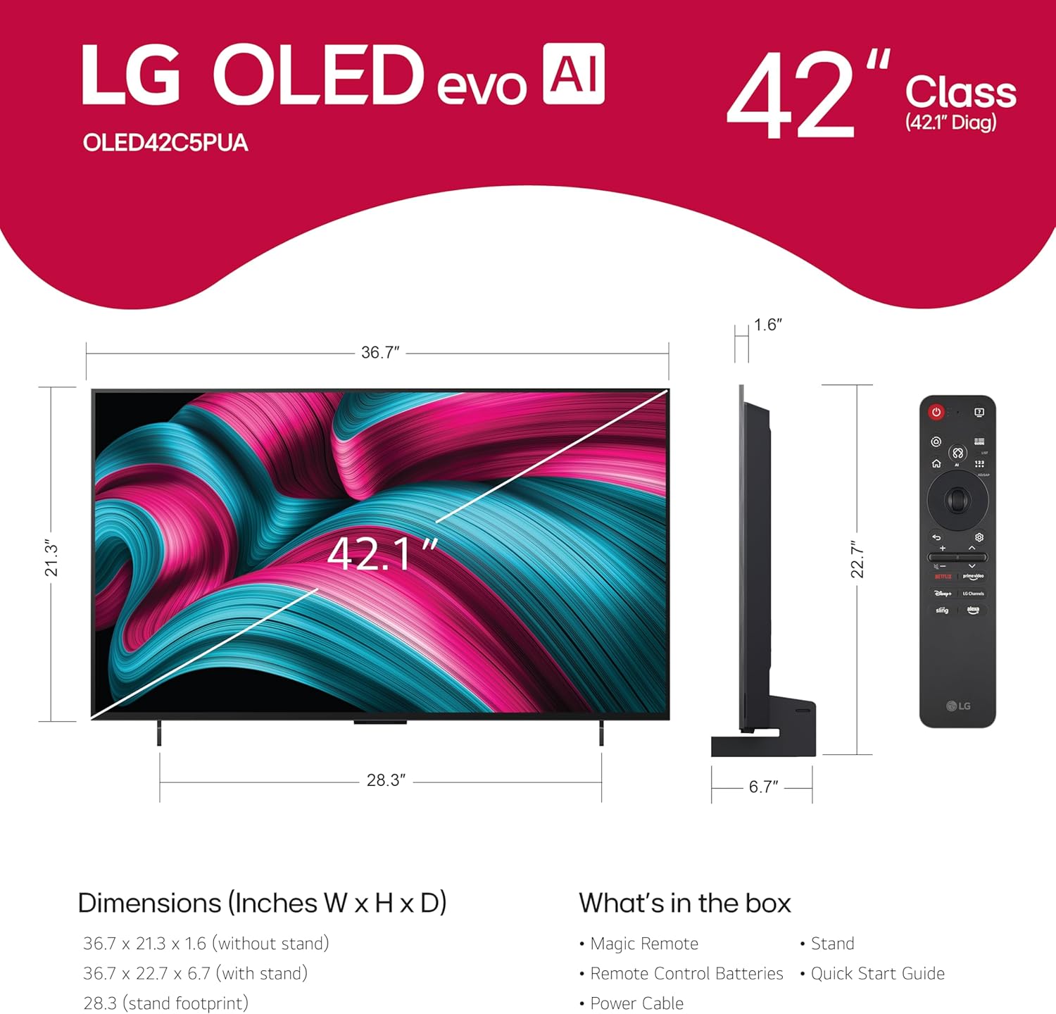 LG C2 55-inch OLED 4K TV manufacturer media candidate