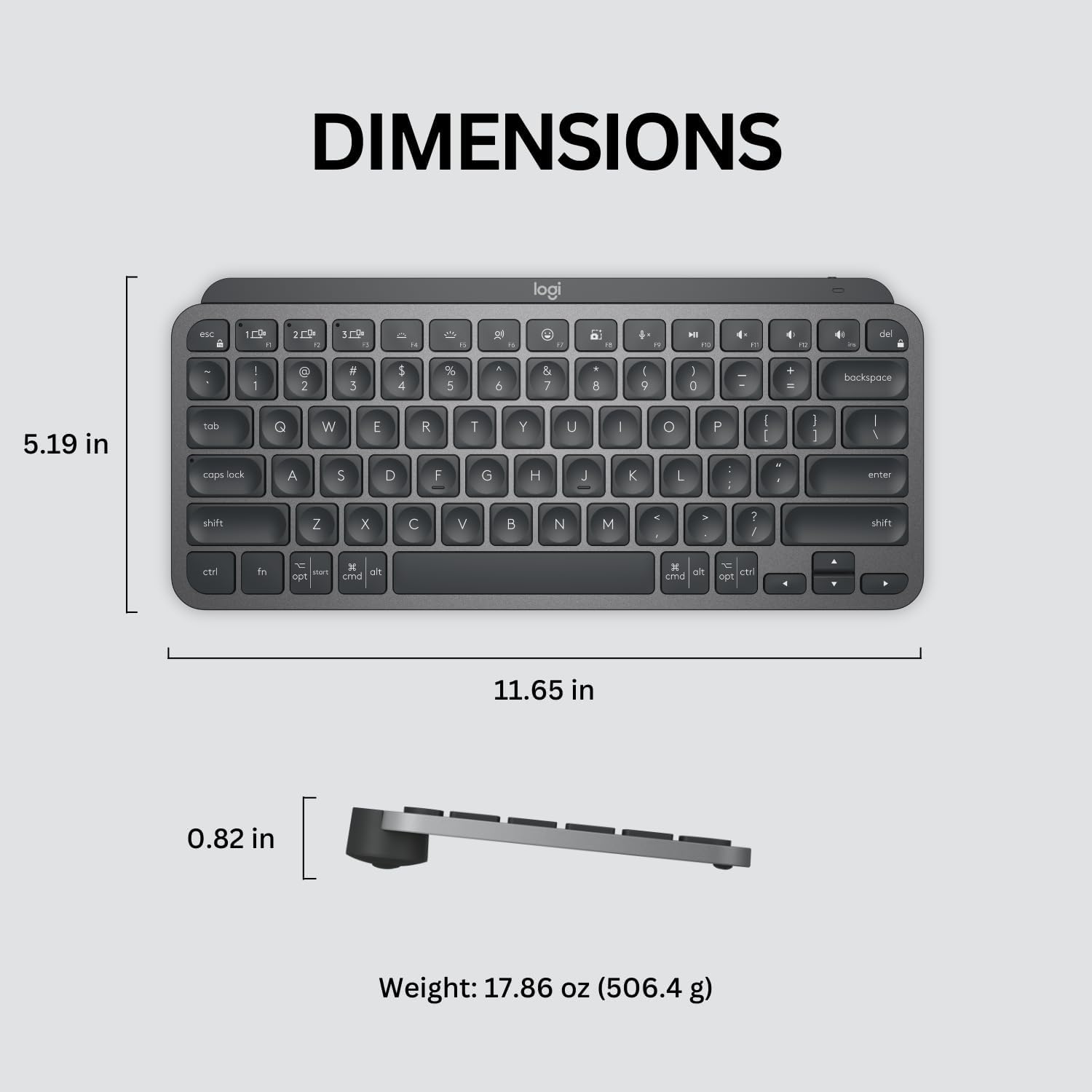 Logitech MX Keys Mini Keyboard manufacturer media candidate