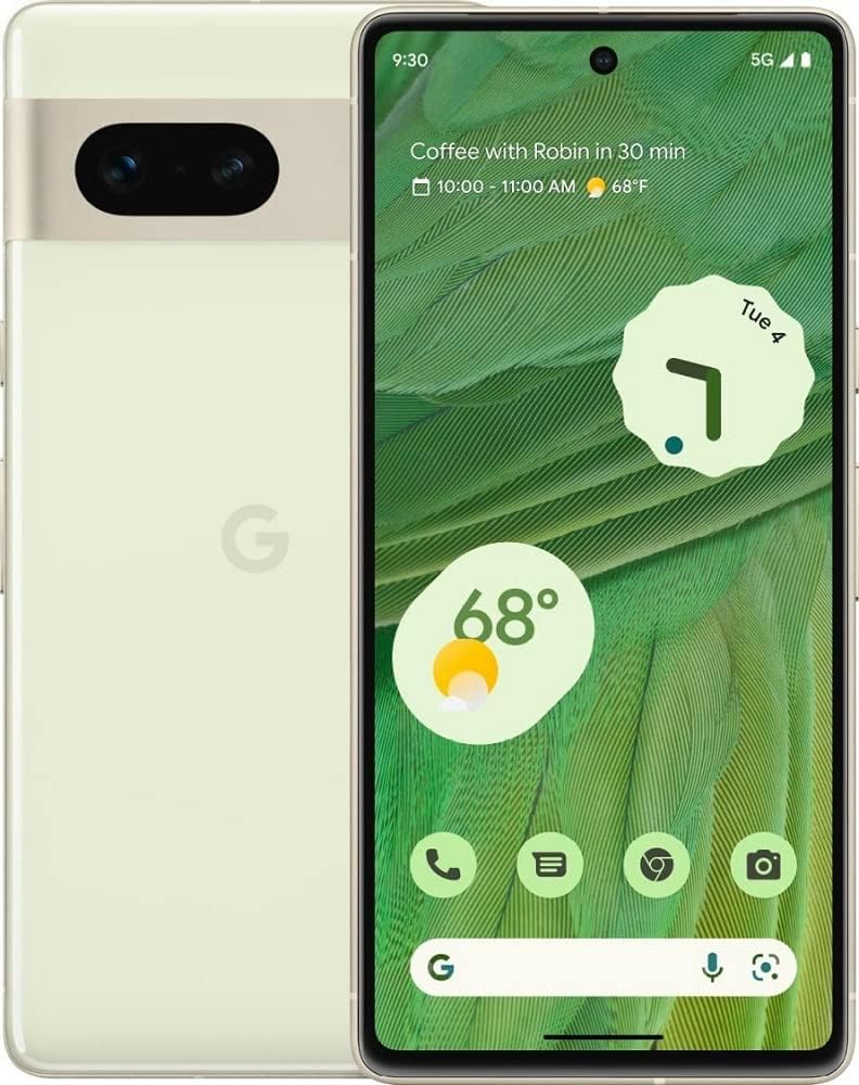 Google Pixel 7 128 GB - Unlocked - Lemongrass manufacturer media candidate