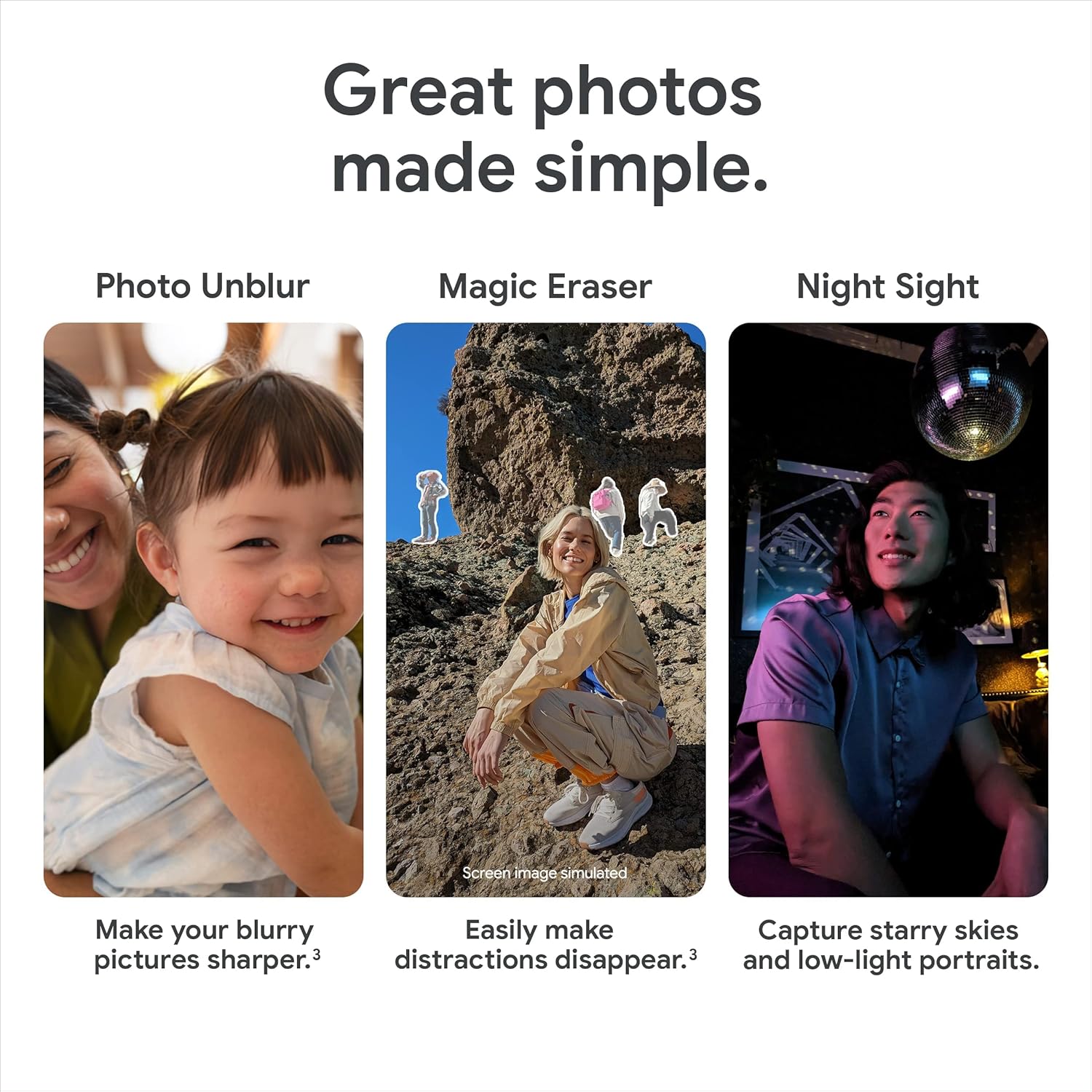 Google Pixel 7a 128 GB - Unlocked manufacturer media candidate