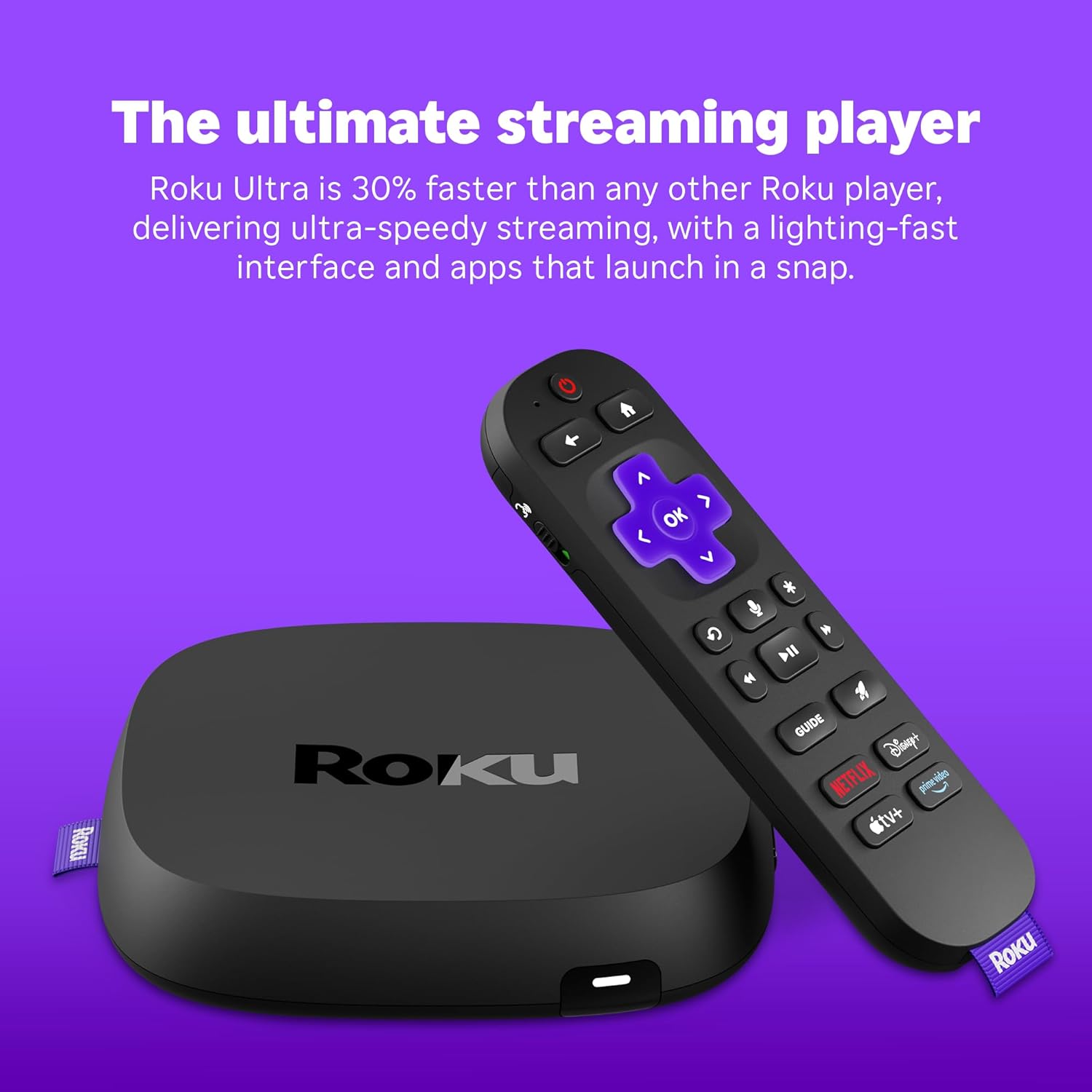 Roku Ultra 4K Streaming Player manufacturer media candidate