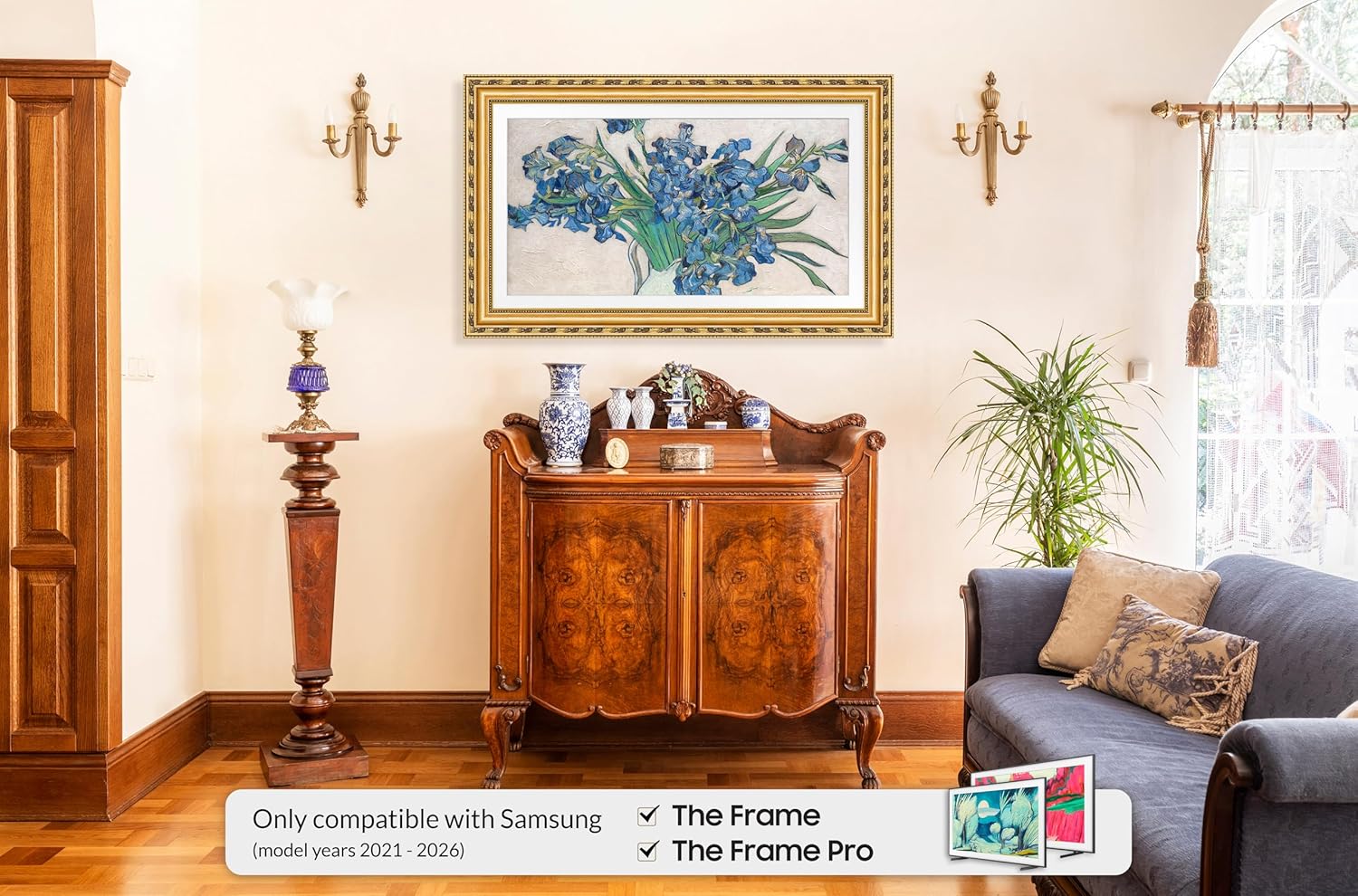 Samsung The Frame 55-inch QLED 4K TV manufacturer media candidate