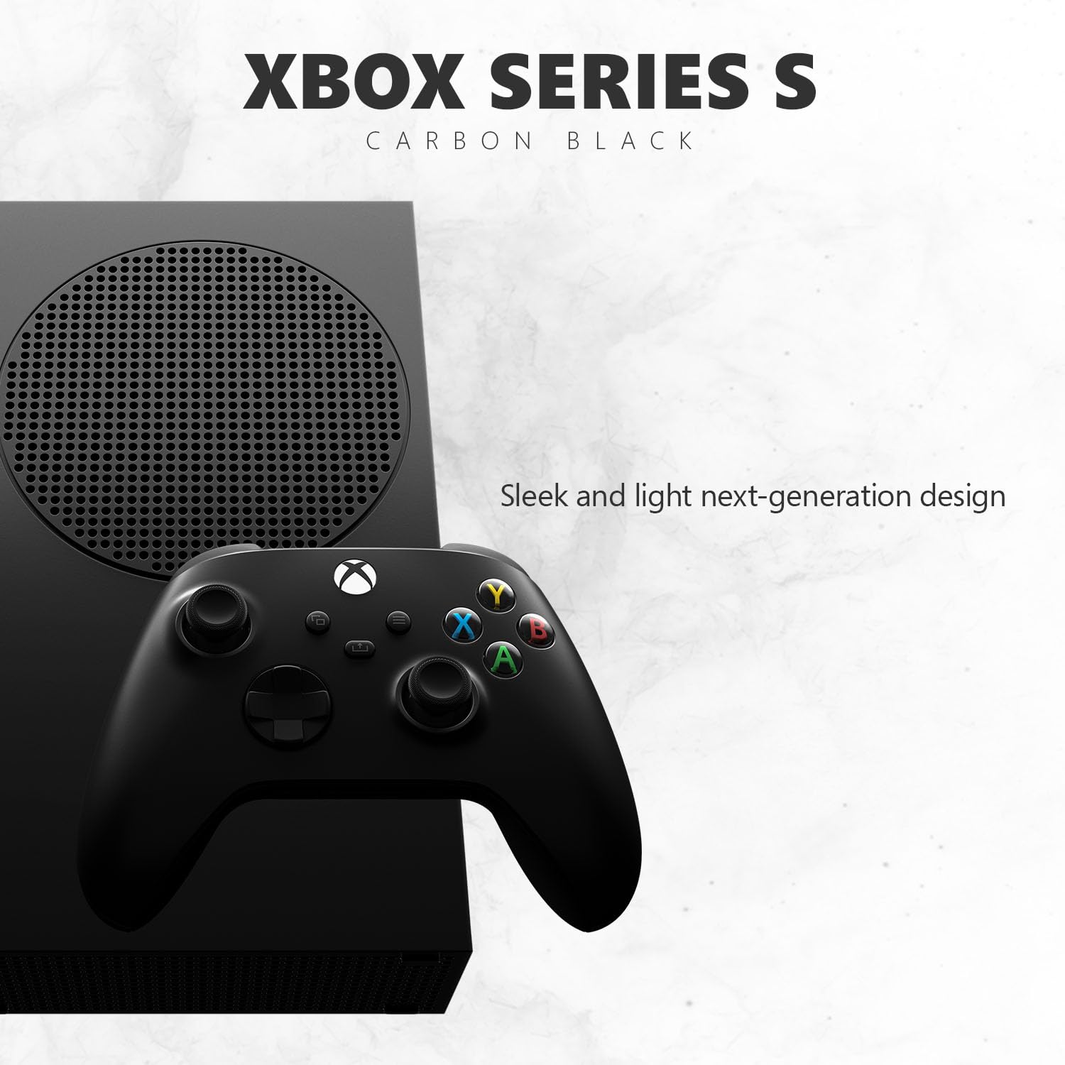 Xbox Series S 1 TB Carbon Black Console product view 3